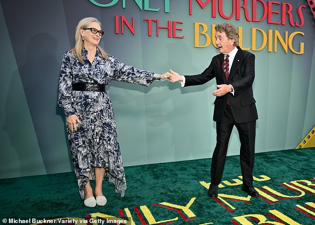 An insider told Page Six on March 13: 'Meryl couldn't help but fall for Martin. He is a gentleman, he keeps her laughing and is an all-around positive person. She loves being around him' (pictured August 2024)