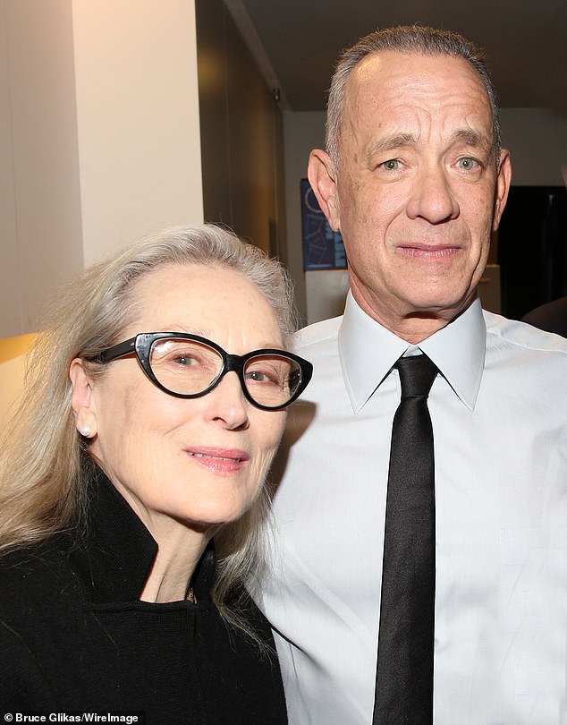 Streep and Hanks previously starred together in the movie The Post