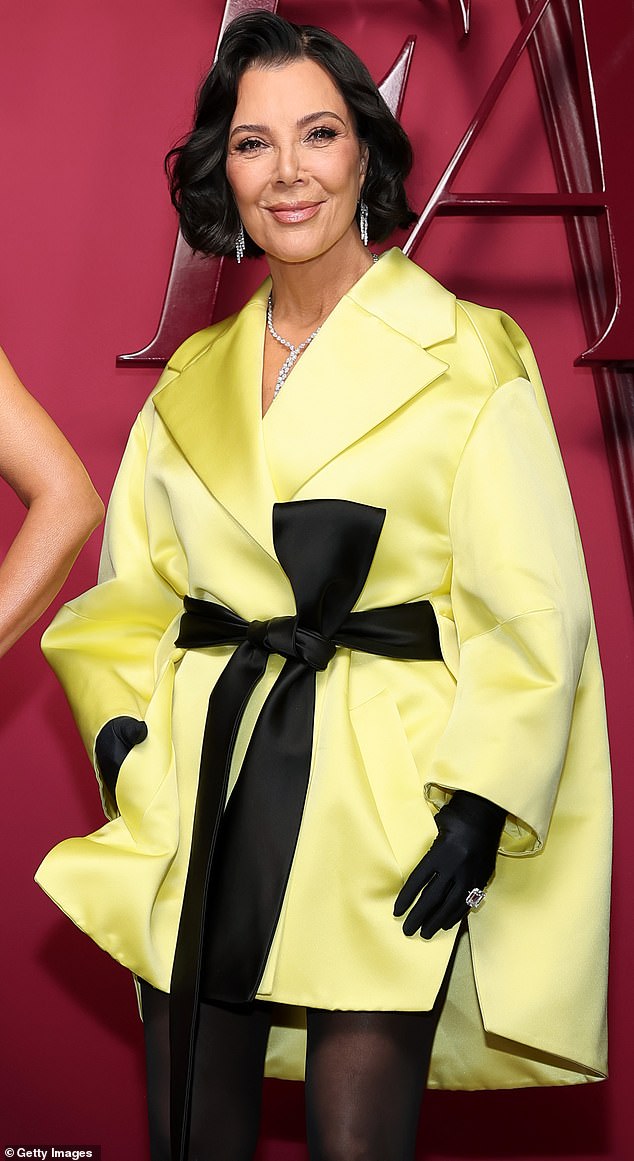 Kris added while becoming emotional, 'After 25 years, you'd think it just wouldn't be a thing. It's just lie after lie after lie after lie, and it's only so much that one human being can take'; seen in October in L.A.