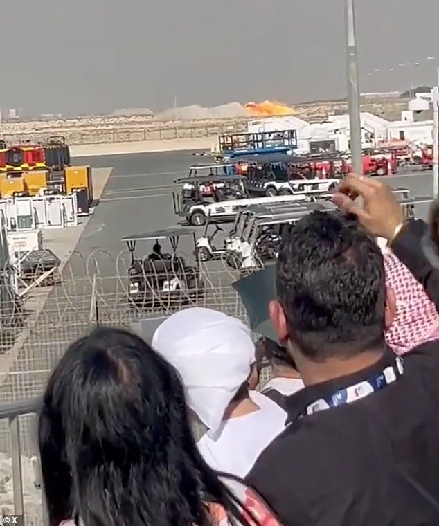 Visitors quickly began fleeing the scene as emergency and firefighting teams scrambled to manage the devastating incident