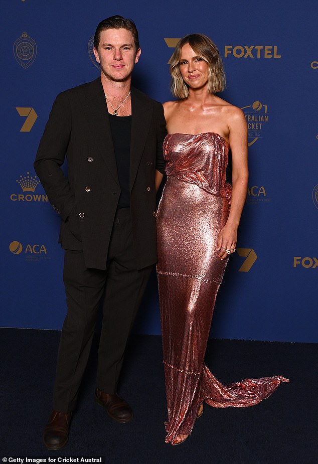 She is married to spinner Adam Zampa (pictured), with whom she is expecting a second child