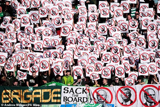 Supporters have been furious at the club's lack of progress on and off the field this season