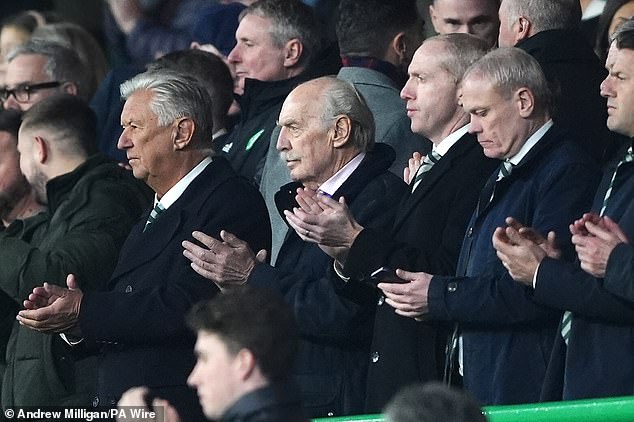 Dermot Desmond was labelled a 'passionate and lifelong Celtic supporter' by his son, Ross