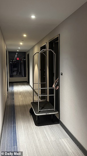 In February this year, Will photographed Chung tying one of the building’s luggage carts to her front door.