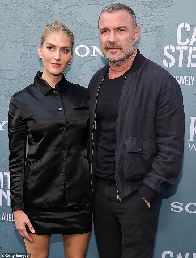 A source has told Daily Mail that Schreiber has been left 'embarrassed' by all the attention his hospital visit has garnered and does not like that people knew he went to the hospital for a headache as it makes him look 'weak.' Seen in August with his wife Taylor Neisen