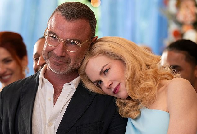 Schreiber made his breakthrough in the 1996 movie Scream. His more recent credits are The Perfect Couple and Caught Stealing. Seen in a still from The Perfect Couple with Nicole Kidman