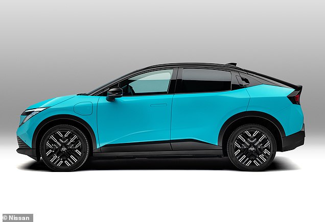 The new Leaf has a different shape, new headlights and rear lights and a sculpted, aerodynamic look