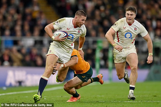 Freddie Steward (left) let himself down in England's version of The Traitors