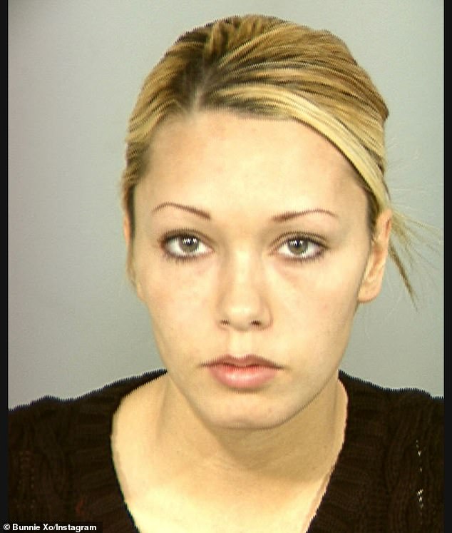 Bunnie told Instagram followers on November 4, 'I had no idea the emotions it would unlock when I asked my lawyer @troianovegaslaw to pull all my mugshots for me'