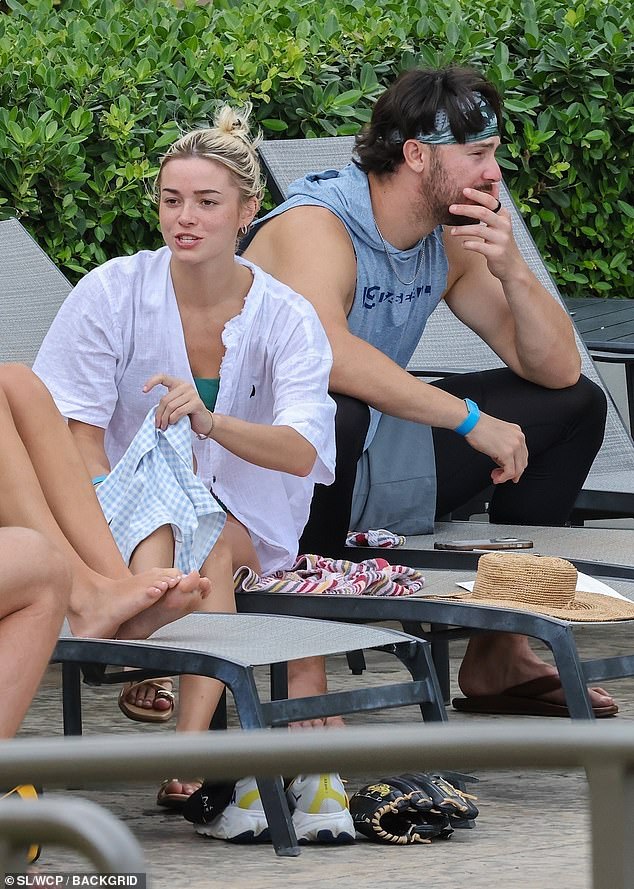 She is on a getaway with MLB pitcher Skenes, who made more baseball history last week