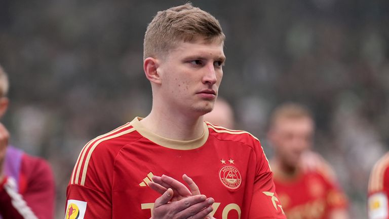 Aberdeen FC's Jack MacKenzie. Pic: PA