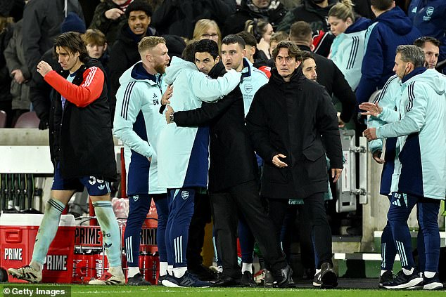 A win over Arsenal - something his predecessor Ange Postecoglou failed to achieve, would do Frank wonders