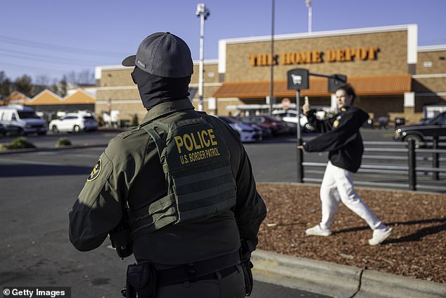 The effort comes on the back of multiple Immigrations and Customs Enforcement operations which have taken place at Home Depots across the nation