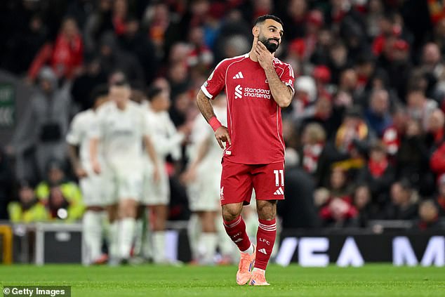 After an incredible 2024-25 campaign, Salah has struggled to replicate that form this season