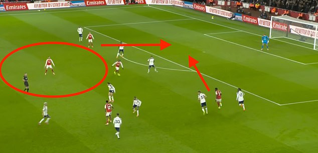 Merino's nous to drop deep, find space and play intelligent passes over the top of defences was on show for Leandro Trossard's opener on Sunday