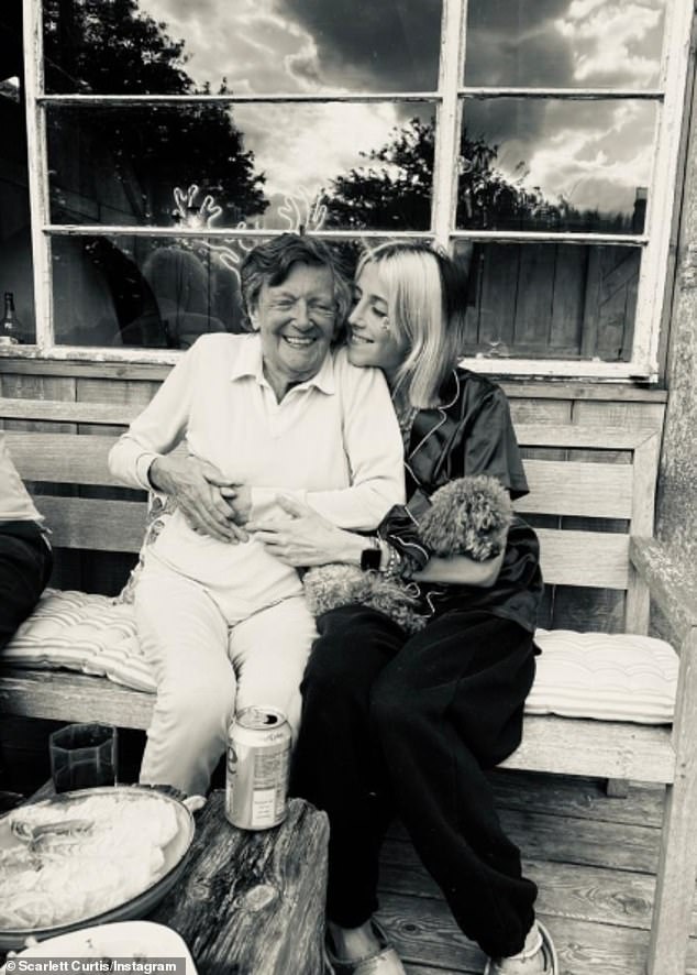 Emma's daughter, the writer Scarlett Curtis added her own moving tribute on Instagram, revealing: 'My grandmother never wanted to be addressed as such. She was not “granny”, she was Lady Jill Freud; actress, tap dancer, leader, friend'