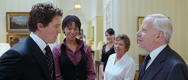 Jill's final movie role was in Emma's partner Richard Curtis' movie Love Actually, in which she played the Downing Street housekeeper