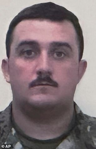 Staff Sgt Andrew Wolfe was shot