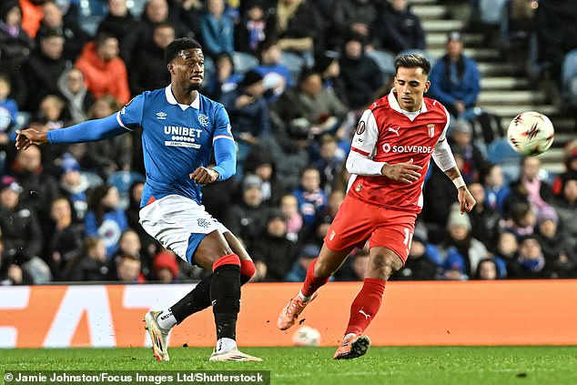 Nasser Djiga's error allowed Braga to level things up midway through the second period