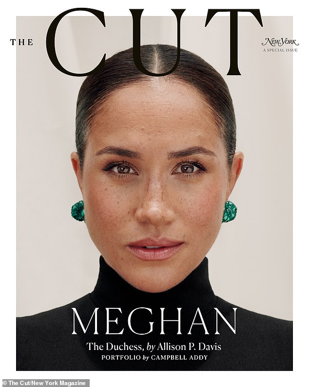 For The Cut's cover shoot, Meghan modelled pieces worth over $29,018 (£20,000) - including Chanel's tweed Fantasy dress that she repurposed for date night with Prince Harry this October