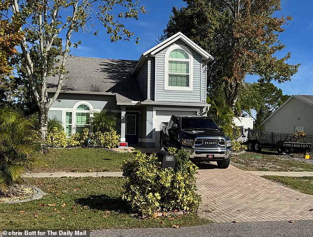 The blended family share a modest three-bedroom home close to Cape Canaveral and the Kennedy Space Center in Florida
