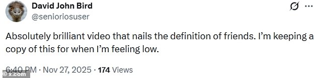 On X (Twitter), fans have called the ad 'heartwarming', 'pure holiday magic' and an 'absolutely brilliant video'