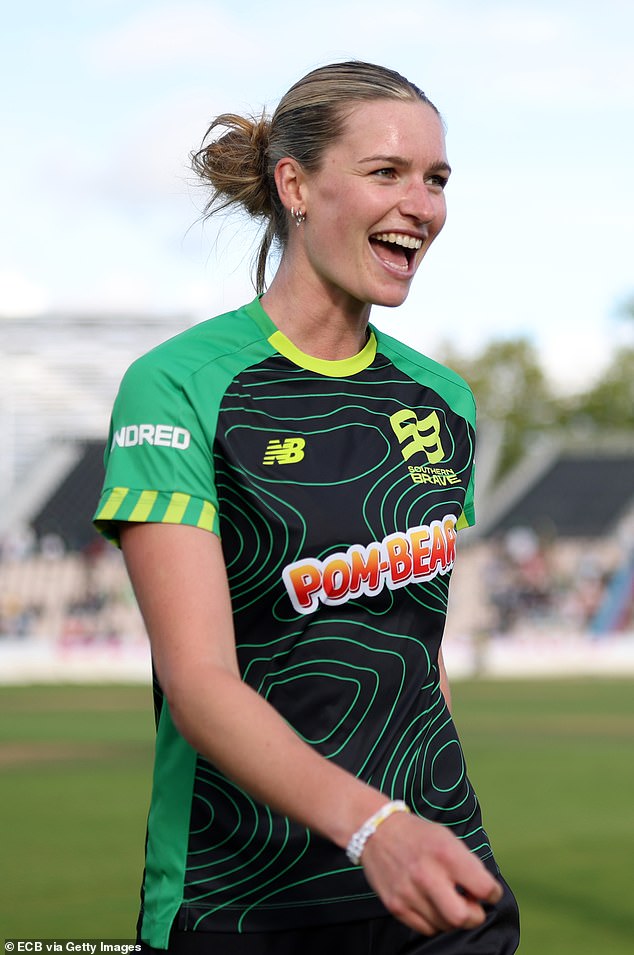 She broke into the England team in 2022 but is now a regular and the 24th-ranked bowler in the world