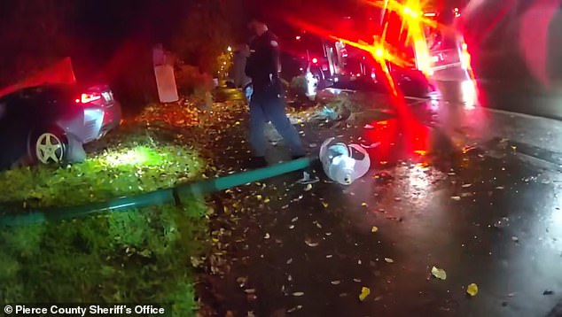 Just three days after her first arrest for DUI, the same woman was arrested again after she drove her Subaru into a power box and street pole and totaled her car