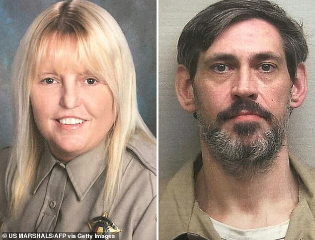 Vicki White (left) helped her lover inmate Casey White (right) escape from the Lauderdale County Detention Center