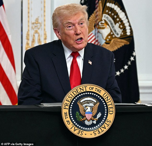 Trump called Beckstrom a 'magnificent person' who was 'highly respected' and 'outstanding in every way,' on Thursday