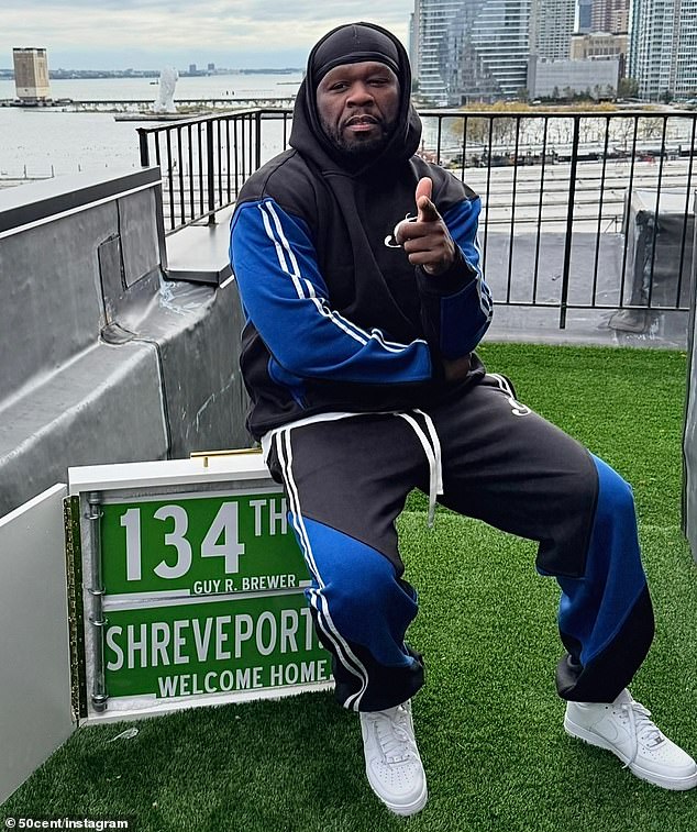 Rapper 50 Cent is investing millions of dollars in downtown Shreveport, Louisiana