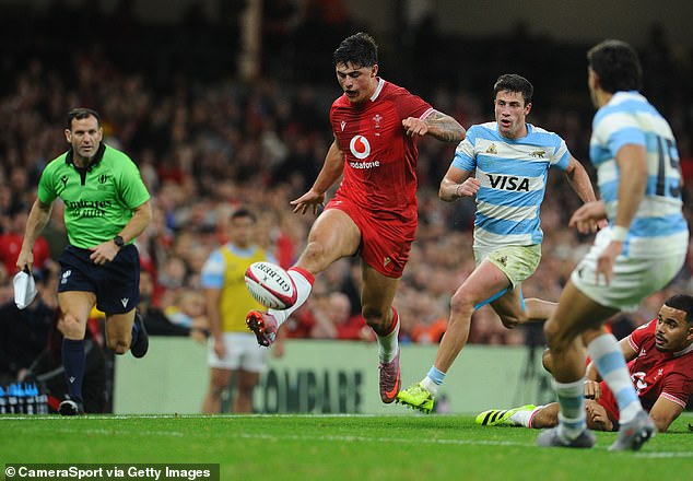 The Welsh winger was back in action for his country against Argentina last weekend