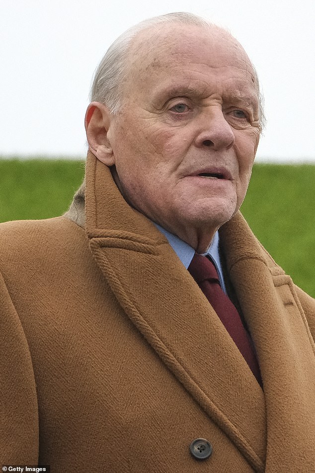 Sir Anthony Hopkins has reportedly listed his California estate for £5.1 million after it was destroyed by the wildfires that tore through Los Angeles earlier this year (pictured in February)