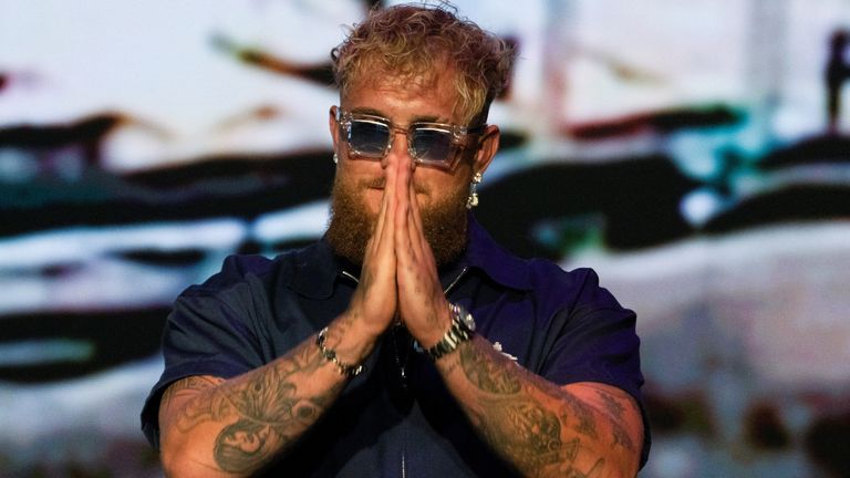 Jake Paul has forged a career in boxing after rising to prominence online. Pic: Reuters