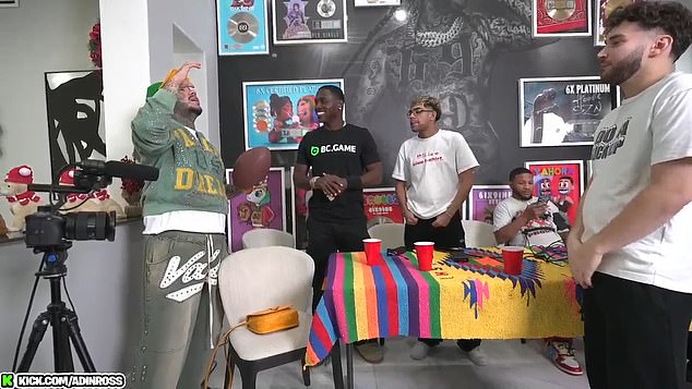 Former NFL star Antonio Brown made a surprise appearance on an Adin Ross livestream on Tuesday afternoon, just one day after pleading not guilty to an attempted-murder charge