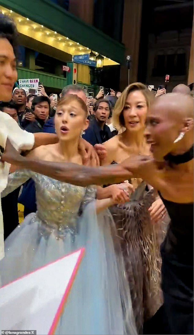 Insiders say Grande, 32, has been triggered and her PTSD is back after she was ambushed by a crazed man while walking the red carpet on Thursday