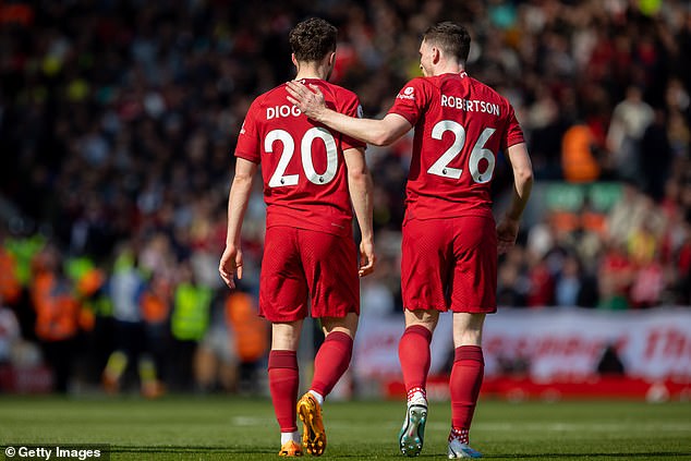 Liverpool are still dealing with the grief of Diogo Jota's death - as Andy Robertson so powerfully showed