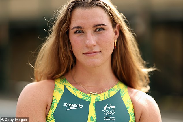 Tilly Kearns (pictured) is one of Australia's biggest water polo stars and was a part of the team that won silver at the 2024 Paris Olympics