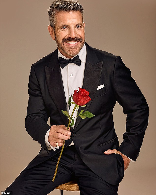 The Golden Bachelor Barry 'Bear' Myrden (pictured) has received a cheeky Halloween tribute from one of his sons