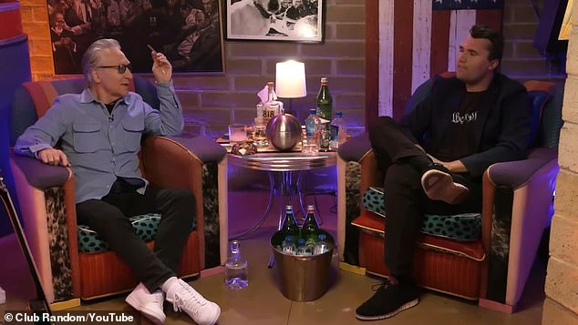 Maher spoke about his meeting with Trump to the late Charlie Kirk on the podcast in April