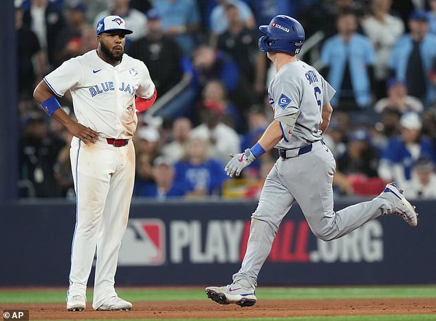 Will Smith's stunning home run in the bottom of the 11th inning finally put the Dodgers ahead
