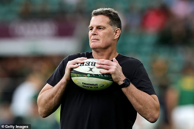 Rassie Erasmus of South Africa pioneered the use of the 'Bomb Squad', inspiring his Cheetahs side to Currie Cup glory in 2005