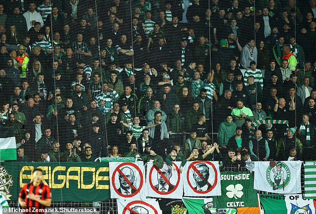 Celtic's band of so-called Ultras have been vocal in their criticisms of the club this season