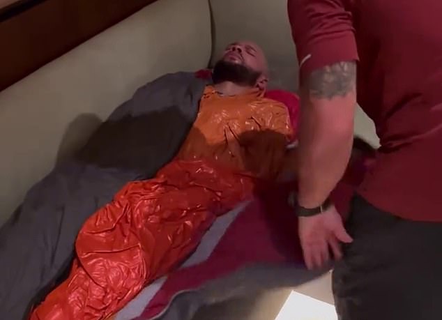 Chris Eubank Jr was effectively mummifying himself to shed the last few pounds