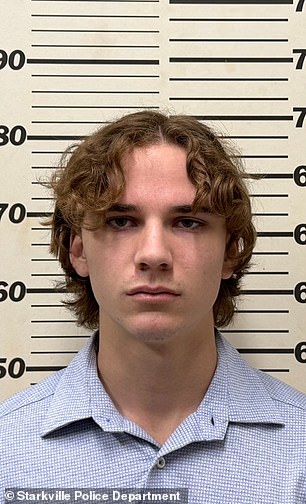20-year-old Patrick McClintock's mugshot was released on Monday