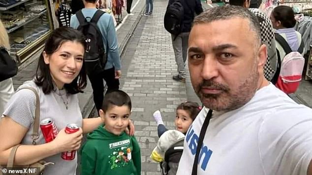 The family-of-four fell violently ill at their hotel in Istanbul on November 11, just two days after travelling from Hamburg, Germany , to the Turkish capital