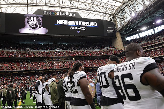 Kneeland's tragic death at the age of 24 last week sent shockwaves across the NFL