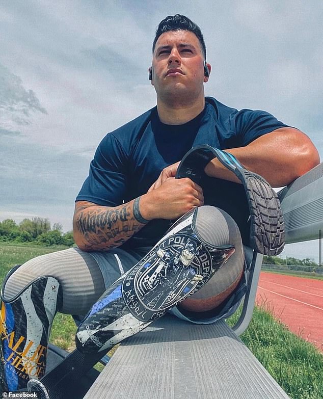 Matias Ferreira (pictured), 36, has filed a lawsuit against Delta claiming he was forced to move out of a plane's exit row due to his prosthetics
