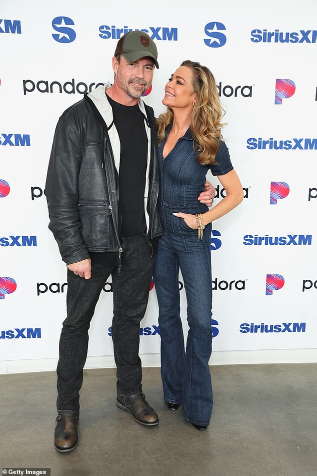 Denise Richards and Aaron Phypers have been named as defendants in a lawsuit from their landlord who is seeking $84,000 in back rent and eviction (the former couple are seen in LA back in January)