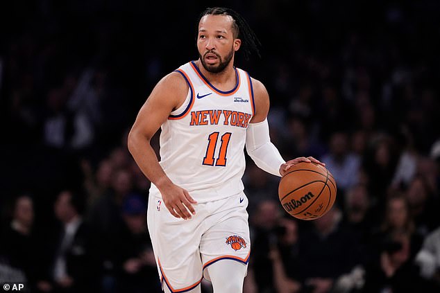 New York Knicks superstar Jalen Brunson was seen leaving Madison Square Garden in a walking boot following Wednesday’s loss to the Orlando Magic